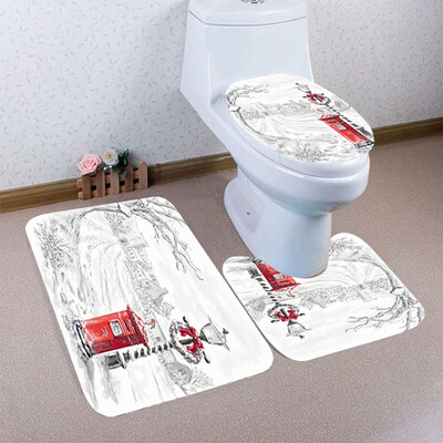 〖Follure〗3PCS Christmas Bathroom Non-Slip Pedestal Rug Lid Toilet Cover Bath Mat Set
〖Follure〗3PCS Christmas Bathroom Non-Slip Pedestal Rug Lid Toilet Cover Bath Mat Set