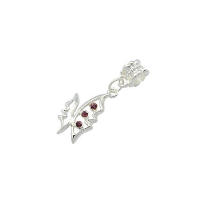 Alloy European Dangle Pendants with Rhinestone Silver Metal Color Butterfly Size about 365mm long
Alloy European Dangle Pendants with Rhinestone Silver Metal Color Butterfly Size about 365mm long