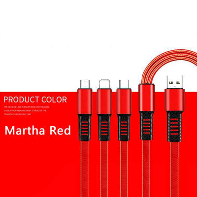3 In 1 Multi Charging Cable Nylon Braided USB To Type-C Micro USB Lightning Fast Charging Cord For Mobile Phone-12m
3 In 1 Multi Charging Cable Nylon Braided USB To Type-C Micro USB Lightning Fast Charging Cord For Mobile Phone-12m