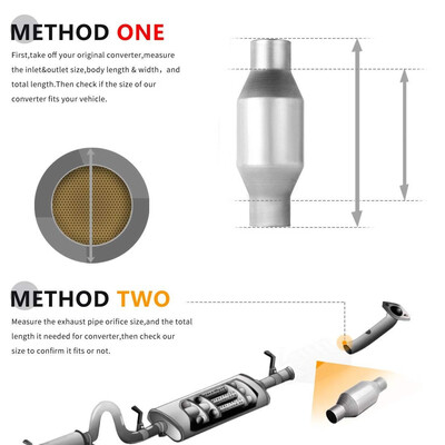 25" InletOutlet Universal Catalytic Converter High Flow Stainless Steel EPA Approved
25" InletOutlet Universal Catalytic Converter High Flow Stainless Steel EPA Approved