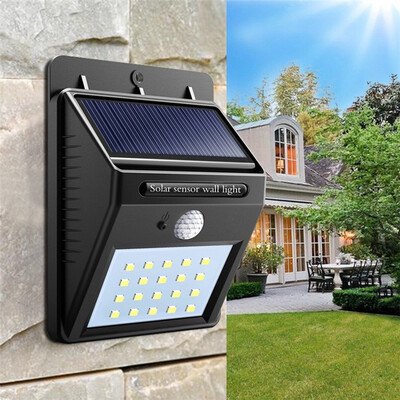 Solar Power Night Light Security 20 LED Solar Lamp PIR Motion Sensor Wall Lamp CDS Night Sensor Waterproof Path Garden Lighting
Solar Power Night Light Security 20 LED Solar Lamp PIR Motion Sensor Wall Lamp CDS Night Sensor Waterproof Path Garden Lighting