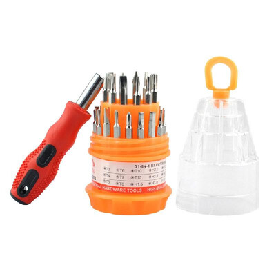31-in-1 Multifunctional Combination Screwdriver Set Pagoda Manual Screwdriver Mobile Computer Repairing Screw Driver Kit Hand Tool
31-in-1 Multifunctional Combination Screwdriver Set Pagoda Manual Screwdriver Mobile Computer Repairing Screw Driver Kit Hand Tool