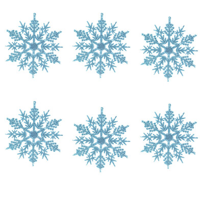 Toponeto 6PcsSet Glitter Snowflake Christmas Ornaments Xmas Tree Hanging Decoration10cm
Toponeto 6PcsSet Glitter Snowflake Christmas Ornaments Xmas Tree Hanging Decoration10cm