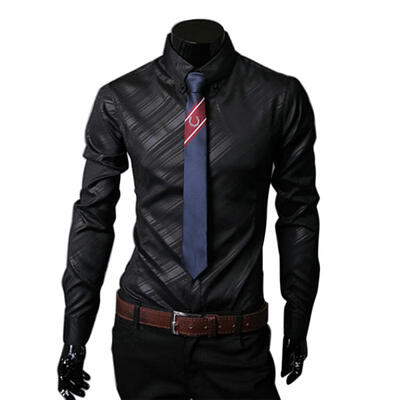 Autumn Unique Obscure Twill Shirt Mens Casual Slim Long-sleeved Shirts 
Autumn Unique Obscure Twill Shirt Mens Casual Slim Long-sleeved Shirts