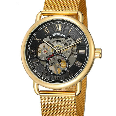 FORSINING 276 Business Men Mechanical Watch Fashion Casual Mesh Stainless Steel Strap 3ATM Waterproof Self-Winding Male Wristwatch
FORSINING 276 Business Men Mechanical Watch Fashion Casual Mesh Stainless Steel Strap 3ATM Waterproof Self-Winding Male Wristwatch