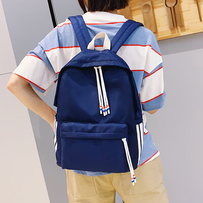 2019 new canvas backpack student bag large capacity solid color multi-pocket backpack computer Korean version of the tide men&women
2019 new canvas backpack student bag large capacity solid color multi-pocket backpack computer Korean version of the tide men&women