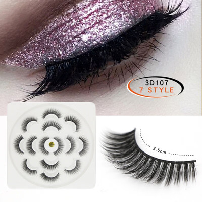 7 pair 3D Mink Lashes Natural Long False Eyelashes Dramatic Volume Fake Lashes Makeup Eyelash Extension Silk Eyelashes
7 pair 3D Mink Lashes Natural Long False Eyelashes Dramatic Volume Fake Lashes Makeup Eyelash Extension Silk Eyelashes