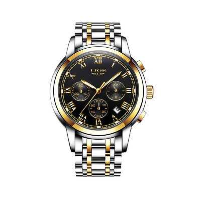 LIGE 9810 Men Watch Quartz Business Simple Wristwatch Calendar Date Hour Minute Second Display Timer 3ATM Waterproof Fashion Casua
LIGE 9810 Men Watch Quartz Business Simple Wristwatch Calendar Date Hour Minute Second Display Timer 3ATM Waterproof Fashion Casua
