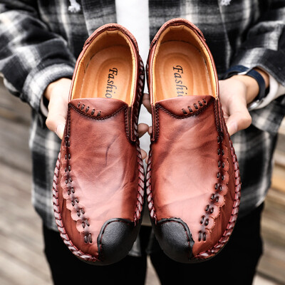 New leather mens shoes fashion casual shoes Korean peas shoes breathable leather shoes summer set foot lazy shoes
New leather mens shoes fashion casual shoes Korean peas shoes breathable leather shoes summer set foot lazy shoes