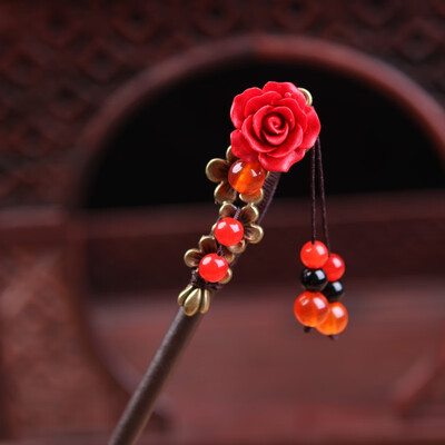 Chinese headdress hairpin Chinese style jewelry 
Chinese headdress hairpin Chinese style jewelry