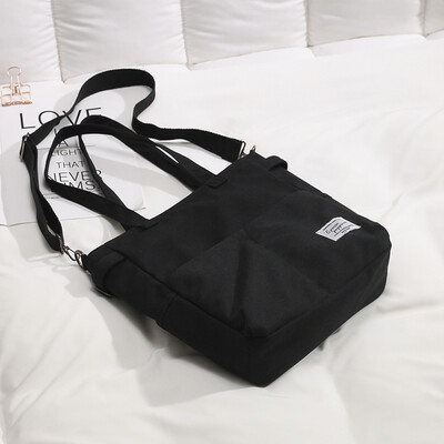 Shopping bag bag female 2019 new casual simple wild large capacity portable Korean canvas shoulder Messenger bag
Shopping bag bag female 2019 new casual simple wild large capacity portable Korean canvas shoulder Messenger bag