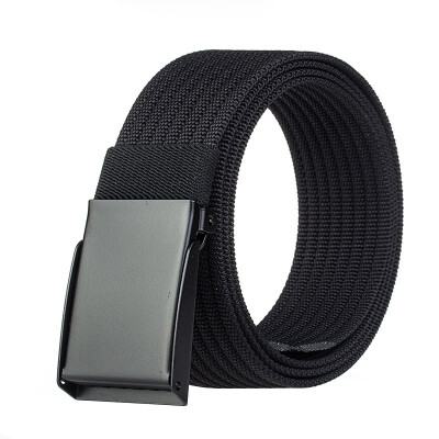 Trend Nylon Man&Women belt fashion Black Automatic buckle Men belt outdoor casual cowboy pants belt 120cm
Trend Nylon Man&Women belt fashion Black Automatic buckle Men belt outdoor casual cowboy pants belt 120cm