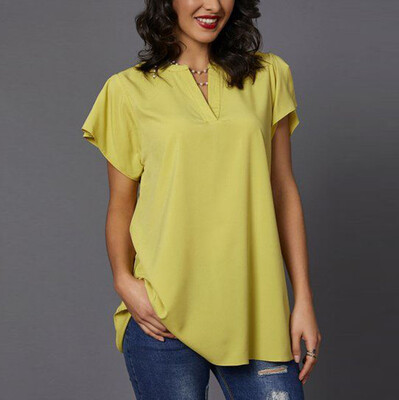 Starmoon Womens Frill V Neck Casual Short Sleeve T-Shirt Ladies Summer Loose Tops Blouse
Starmoon Womens Frill V Neck Casual Short Sleeve T-Shirt Ladies Summer Loose Tops Blouse