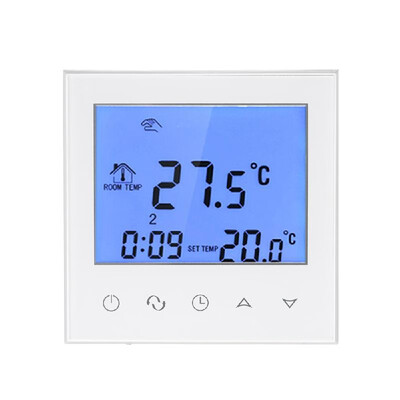 Electric Heating Thermostat with Touchscreen Smart WIFI Programmable Temperature Controller with LCD Display 16A 200240V
Electric Heating Thermostat with Touchscreen Smart WIFI Programmable Temperature Controller with LCD Display 16A 200240V