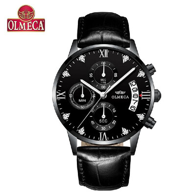 OLMECA 0878M Men Quartz Watch Stainless Steel Band Fashion Multifunction Wristwatch 3ATM Luminous Display Chronograph Calendar Dat
OLMECA 0878M Men Quartz Watch Stainless Steel Band Fashion Multifunction Wristwatch 3ATM Luminous Display Chronograph Calendar Dat