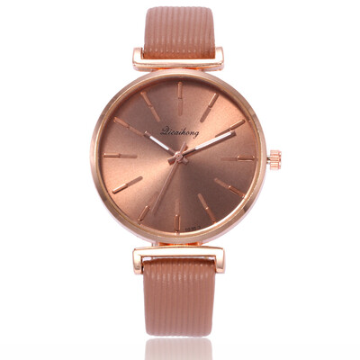 Korean version of the female student striped belt ladies watch simple scale quartz watch
Korean version of the female student striped belt ladies watch simple scale quartz watch