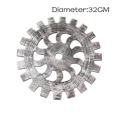 Toponeto European Modern Vintage Steampunk Gear Industrial Style Wall Home Decoration Sil
Toponeto European Modern Vintage Steampunk Gear Industrial Style Wall Home Decoration Sil