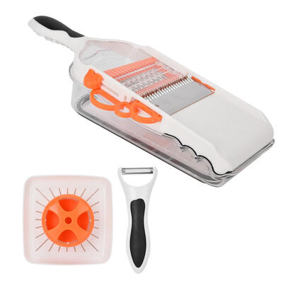 Greensen Vegetable Fruit Potato Slicer Cutter Peeler Chopper Dicer Kitchen Magic Tool Vegetable Slicer Vegetable Dicer
Greensen Vegetable Fruit Potato Slicer Cutter Peeler Chopper Dicer Kitchen Magic Tool Vegetable Slicer Vegetable Dicer