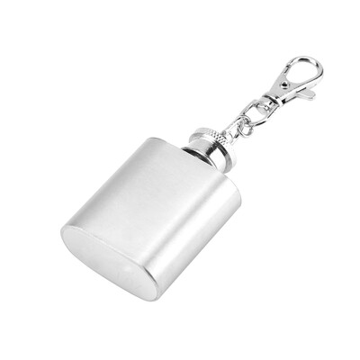 Greensen Portable Stainless Steel 1oz Whiskey Liquor Alcohol Bottle Pocket Wine Bottle Key Chain
Greensen Portable Stainless Steel 1oz Whiskey Liquor Alcohol Bottle Pocket Wine Bottle Key Chain
