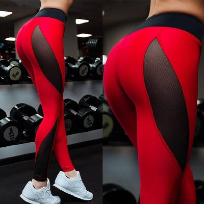 Joom Amazon hot new explosion red bottom stitching black mesh womens yoga sports slim leggings red
Joom Amazon hot new explosion red bottom stitching black mesh womens yoga sports slim leggings red