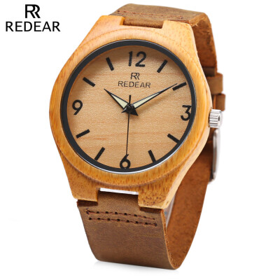 REDEAR SJ 1448 - 8 Wooden Female Quartz Watch Leather Strap Luminous Pointer Wristwatch
REDEAR SJ 1448 - 8 Wooden Female Quartz Watch Leather Strap Luminous Pointer Wristwatch