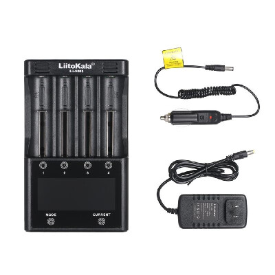LiitoKala Lii-500S Portable Battery Charging Kit 4 Slots with Touching Control LCD Screen Charging Modes & Currents Adjustable Com
LiitoKala Lii-500S Portable Battery Charging Kit 4 Slots with Touching Control LCD Screen Charging Modes & Currents Adjustable Com