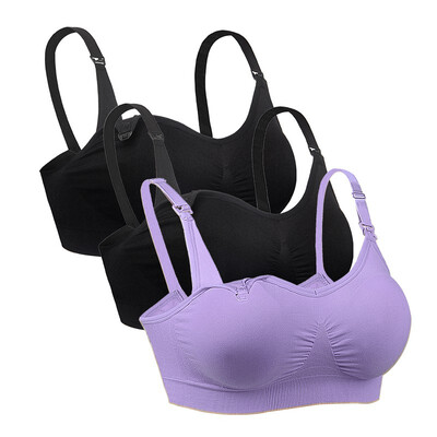 iLoveSIA Nursing Bra Breathable Anti-sagging Full Cup No Trace Breastfeeding Bra-3P-70235611
iLoveSIA Nursing Bra Breathable Anti-sagging Full Cup No Trace Breastfeeding Bra-3P-70235611