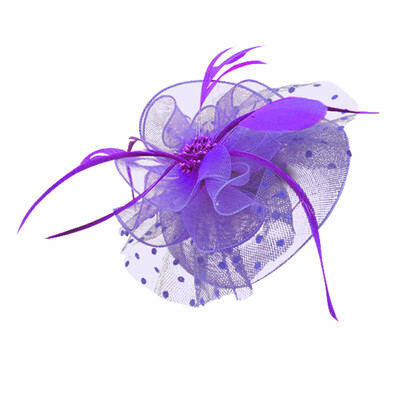 Women Fascinators Hat Flower Feathers Mesh Hair Clip Formal Cocktail Tea Party Wedding Hair Accessory Headwear
Women Fascinators Hat Flower Feathers Mesh Hair Clip Formal Cocktail Tea Party Wedding Hair Accessory Headwear