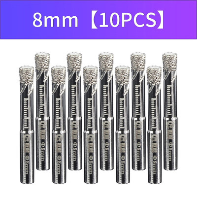 JIANGCHENG Vacuum Brazed Dry Drill Diamond Hole Saw with Wax Filling Diamond Core Drill Bits Set for porcelain ceramic tile
JIANGCHENG Vacuum Brazed Dry Drill Diamond Hole Saw with Wax Filling Diamond Core Drill Bits Set for porcelain ceramic tile