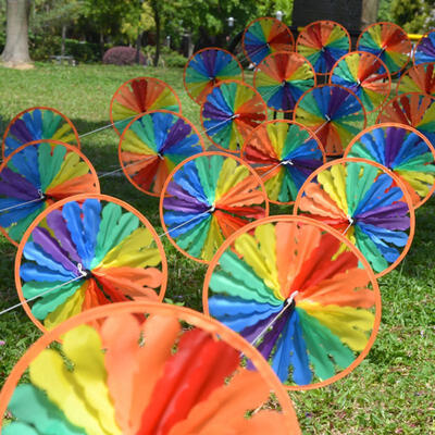 Greensen Rainbow Windmill Garden Outdoor Indoor Lawn Party Decoration Kids Toy
Greensen Rainbow Windmill Garden Outdoor Indoor Lawn Party Decoration Kids Toy
