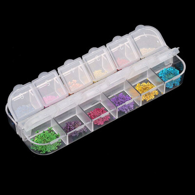 12 Cell Empty Transparent Plastic Storage Beads Case for Storing False Glitter Rhinestones Shiny Sheets Dired Flower or Other Nail
12 Cell Empty Transparent Plastic Storage Beads Case for Storing False Glitter Rhinestones Shiny Sheets Dired Flower or Other Nail