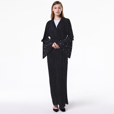 Women Kimono Cardigan Solid Pleated Beach Boho Outerwear Bandage Summer Loose Bikini Cover Up BlackGreen
Women Kimono Cardigan Solid Pleated Beach Boho Outerwear Bandage Summer Loose Bikini Cover Up BlackGreen
