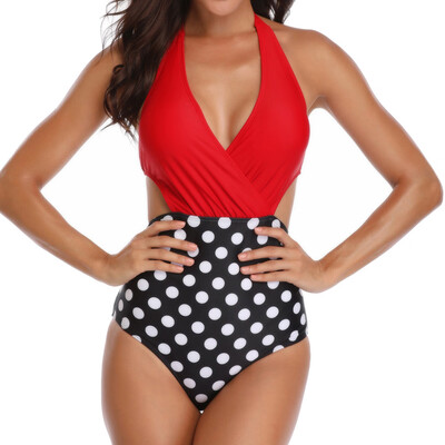Saidsome Women Padded Sexy Floral Lace-up Print Backless Bikini Halter One Piece Swimwear
Saidsome Women Padded Sexy Floral Lace-up Print Backless Bikini Halter One Piece Swimwear
