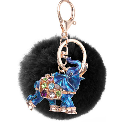 Soft 8CM Rex Rabbit Hair Ball Diamond Alloy Elephant Keychain Lovers Bags Mobile Phone Accessories
Soft 8CM Rex Rabbit Hair Ball Diamond Alloy Elephant Keychain Lovers Bags Mobile Phone Accessories