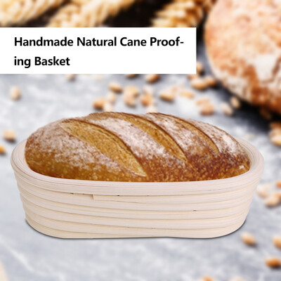 Greensen Handmade Unbleached Natural Cane Banneton Proofing Basket Dough Bread Baking Kit
Greensen Handmade Unbleached Natural Cane Banneton Proofing Basket Dough Bread Baking Kit