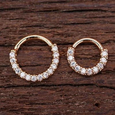 Daith Piercing Hoop Earring Small Hoop Earrings Septum Ring Septum Piercing Piercing Rose Gold Silver Clear Zircon
Daith Piercing Hoop Earring Small Hoop Earrings Septum Ring Septum Piercing Piercing Rose Gold Silver Clear Zircon