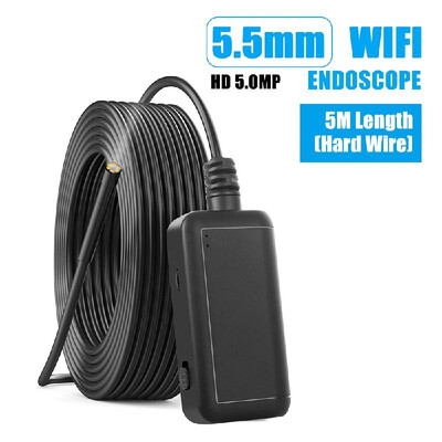 F220 55mm Industrial Endoscope WiFi Borescope Inspection Camera Built-in 6 LEDs IP67 Waterproof for iOSAndroid Smartphones 
F220 55mm Industrial Endoscope WiFi Borescope Inspection Camera Built-in 6 LEDs IP67 Waterproof for iOSAndroid Smartphones