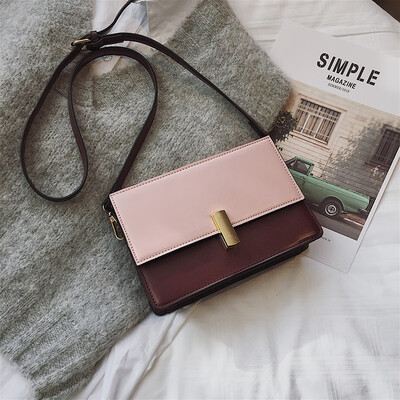 Qiao Bani 2019 new Korean fashion Dongdaemun simple contrast color flip bag wild single shoulder diagonal female bag
Qiao Bani 2019 new Korean fashion Dongdaemun simple contrast color flip bag wild single shoulder diagonal female bag