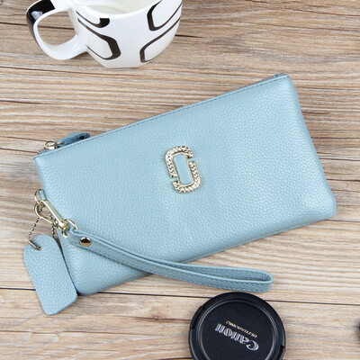 The first layer of cowhide 2019 new womens bag leather multi-card ladys clutch bag long paragraph banknote wallet wallet
The first layer of cowhide 2019 new womens bag leather multi-card ladys clutch bag long paragraph banknote wallet wallet