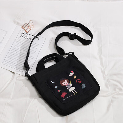 Summer canvas bag womens bag tide Korean version of Joker Messenger bag ins single shoulder Japanese girls small cloth bag
Summer canvas bag womens bag tide Korean version of Joker Messenger bag ins single shoulder Japanese girls small cloth bag