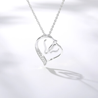Fashion Micro Pave Zircon Mother Baby Heart Charm Pendant Necklaces Mom Stainless Steel Bling Rhinestone Friendship Gift
Fashion Micro Pave Zircon Mother Baby Heart Charm Pendant Necklaces Mom Stainless Steel Bling Rhinestone Friendship Gift