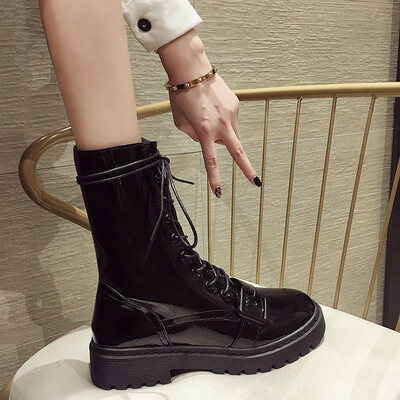 Black martin boots female English wind autumn retro ulzzang lace thick with short boots Joker boots
Black martin boots female English wind autumn retro ulzzang lace thick with short boots Joker boots