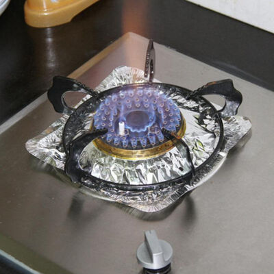 10Pcs Gas Stove Cleaning Pad Thick Aluminum Foil High-temperature Greaseproof Paper Foil Protector Cover Kitchen Accessories
10Pcs Gas Stove Cleaning Pad Thick Aluminum Foil High-temperature Greaseproof Paper Foil Protector Cover Kitchen Accessories