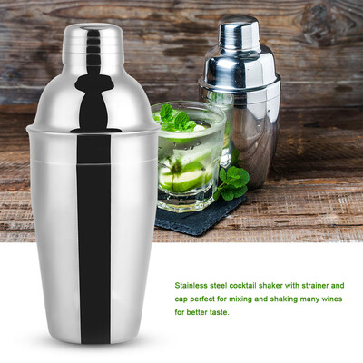 550ml Stainless Steel Cocktail Shaker Barware Bar Mixing Making Drinking Container Tool Bar Shaker
550ml Stainless Steel Cocktail Shaker Barware Bar Mixing Making Drinking Container Tool Bar Shaker