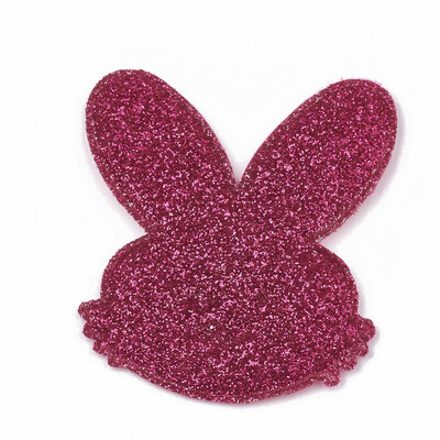 Glitter PU Patches with Non Woven Fabric Back&Sponge Inside Rabbit MediumVioletRed 51x46x25mm
Glitter PU Patches with Non Woven Fabric Back&Sponge Inside Rabbit MediumVioletRed 51x46x25mm