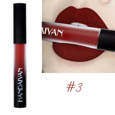 Long Lasting Sexy Lipstick Moisturizer Velvet Pigment Lip Glaze Makeup Matte Liquid Lip Gloss
Long Lasting Sexy Lipstick Moisturizer Velvet Pigment Lip Glaze Makeup Matte Liquid Lip Gloss