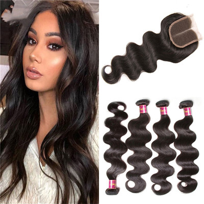 Unice Hair Icenu Series Malaysian Body Wave Hair 4 Bundles With Lace Closure Middle Part Human Hair Extensions
Unice Hair Icenu Series Malaysian Body Wave Hair 4 Bundles With Lace Closure Middle Part Human Hair Extensions
