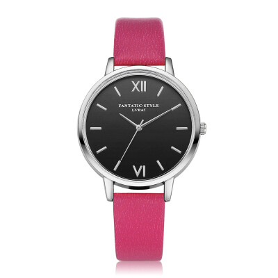 LVPAI Womens Watches Fashion Faux Leather Analog Quartz Wrist Watch Women Female hours Pink & Black clock Gift Dropshipping 533
LVPAI Womens Watches Fashion Faux Leather Analog Quartz Wrist Watch Women Female hours Pink & Black clock Gift Dropshipping 533