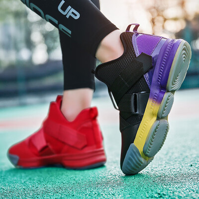 Basketball shoes wear-resistant anti-war boots sliding high to help fly woven non-slip breathable outdoor sports shoes
Basketball shoes wear-resistant anti-war boots sliding high to help fly woven non-slip breathable outdoor sports shoes