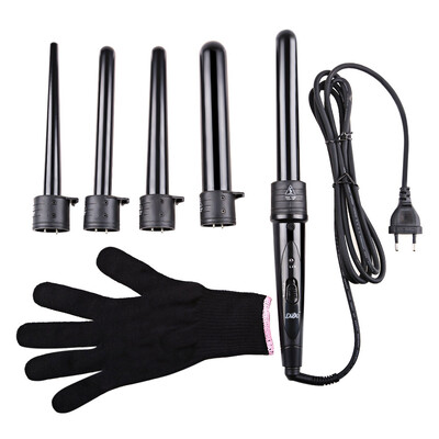 DODO Pro Salon 5-in-1 Interchangeable Hair Curling Iron Multi-size Roller Heat Resistant Glove Set
DODO Pro Salon 5-in-1 Interchangeable Hair Curling Iron Multi-size Roller Heat Resistant Glove Set
